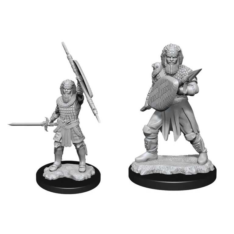 D&D Nolzur’s Marvelous Miniatures: Human Fighter Male (W13)