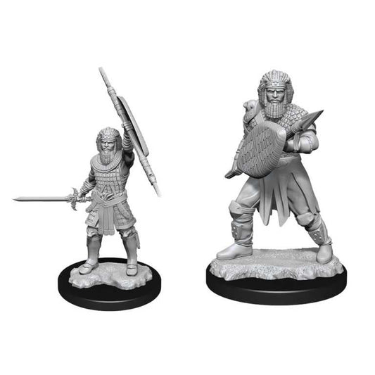 D&D Nolzur’s Marvelous Miniatures: Human Fighter Male (W13)