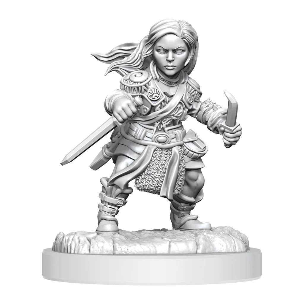 D&D Nolzur’s Marvelous Miniatures: Halfling Rogue Female