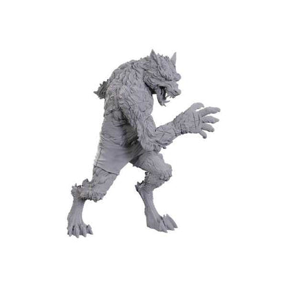 Critical Role Unpainted Miniatures: Chetney Pock O’Pea & Werewolf
