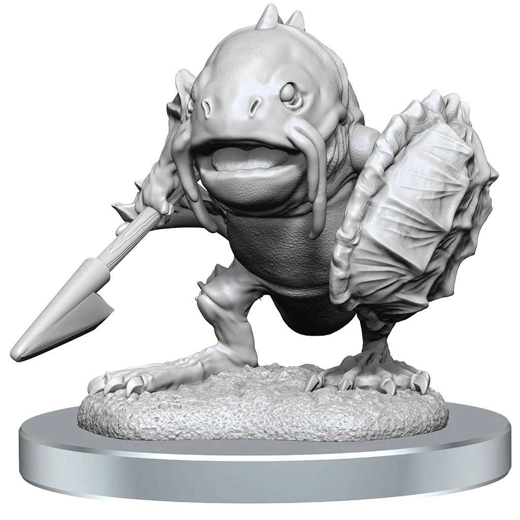 Dungeons & Dragons Nolzur's Marvelous Miniatures Locathah & Seal