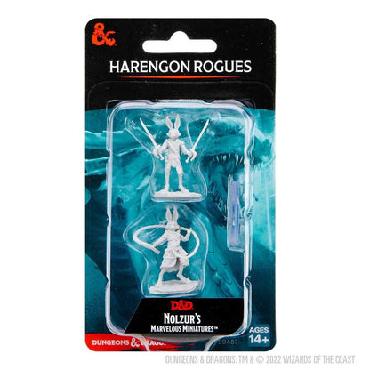 D&D Nolzur’s Marvelous Miniatures: Harengon Rogues