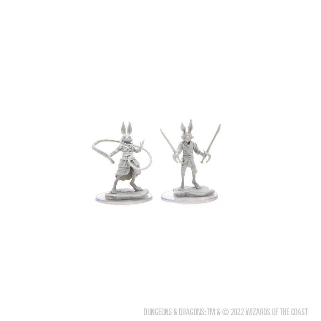 D&D Nolzur’s Marvelous Miniatures: Harengon Rogues