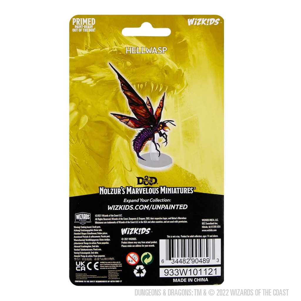 Dungeons & Dragons Nolzur’s Marvelous Unpainted Hellwasp Miniatures