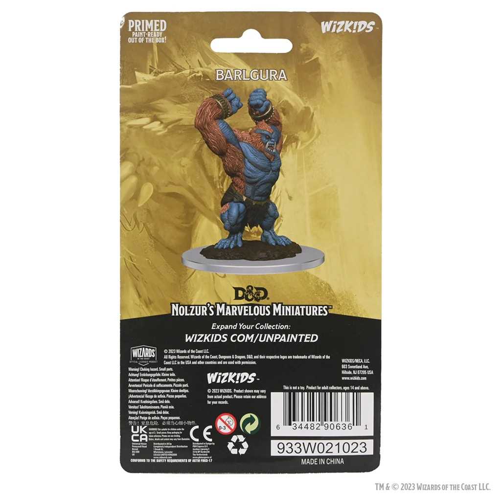 D&D Nolzur's Marvelous Miniatures: Barlgura