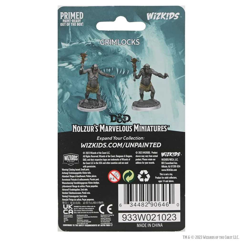 D&D Nolzur's Marvelous Miniatures: Grimlocks