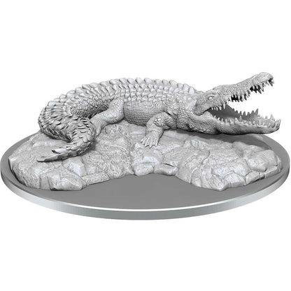 WizKids Deep Cuts Giant Crocodile Unpainted Miniature