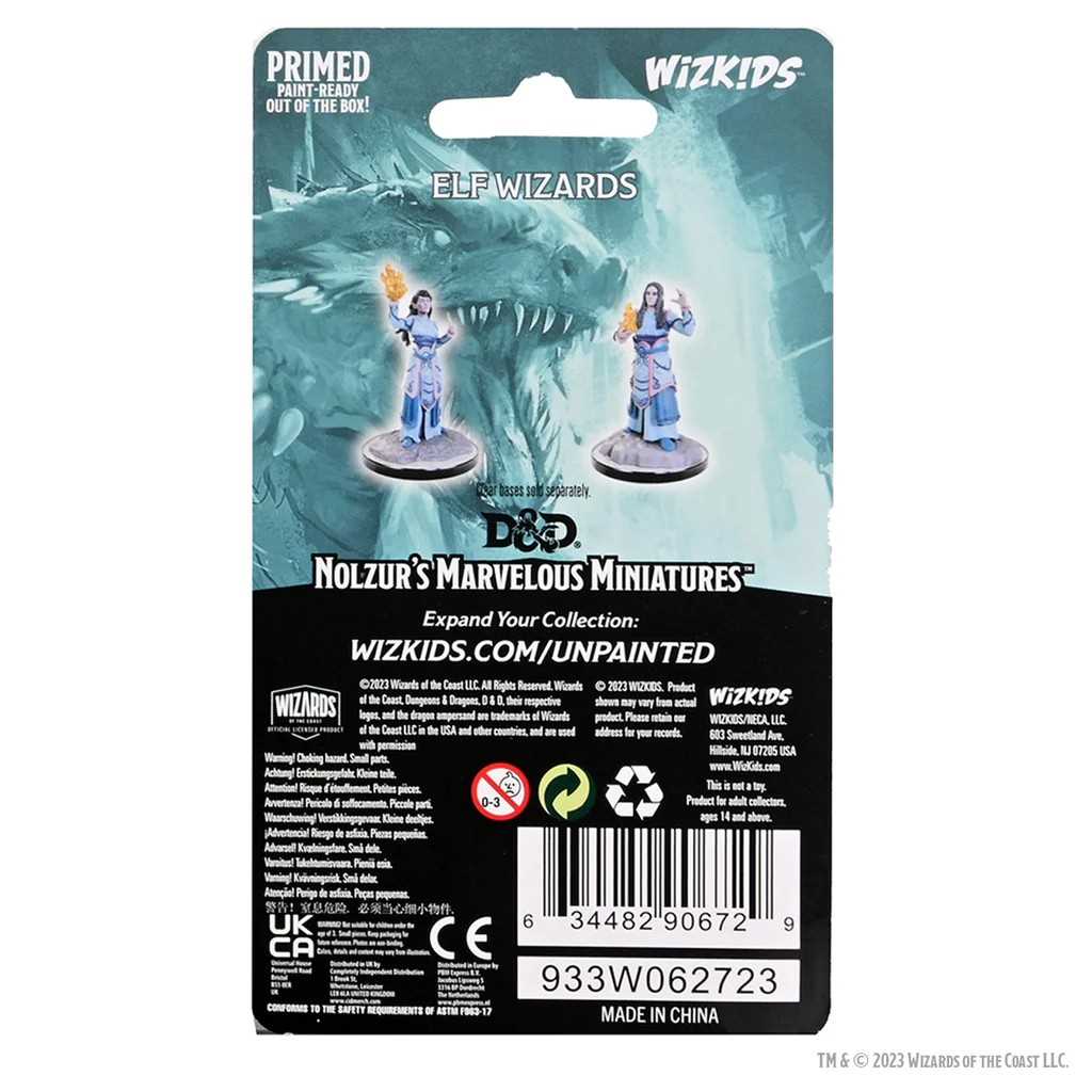D&D Nolzur’s Marvelous Miniatures: Elf Wizards