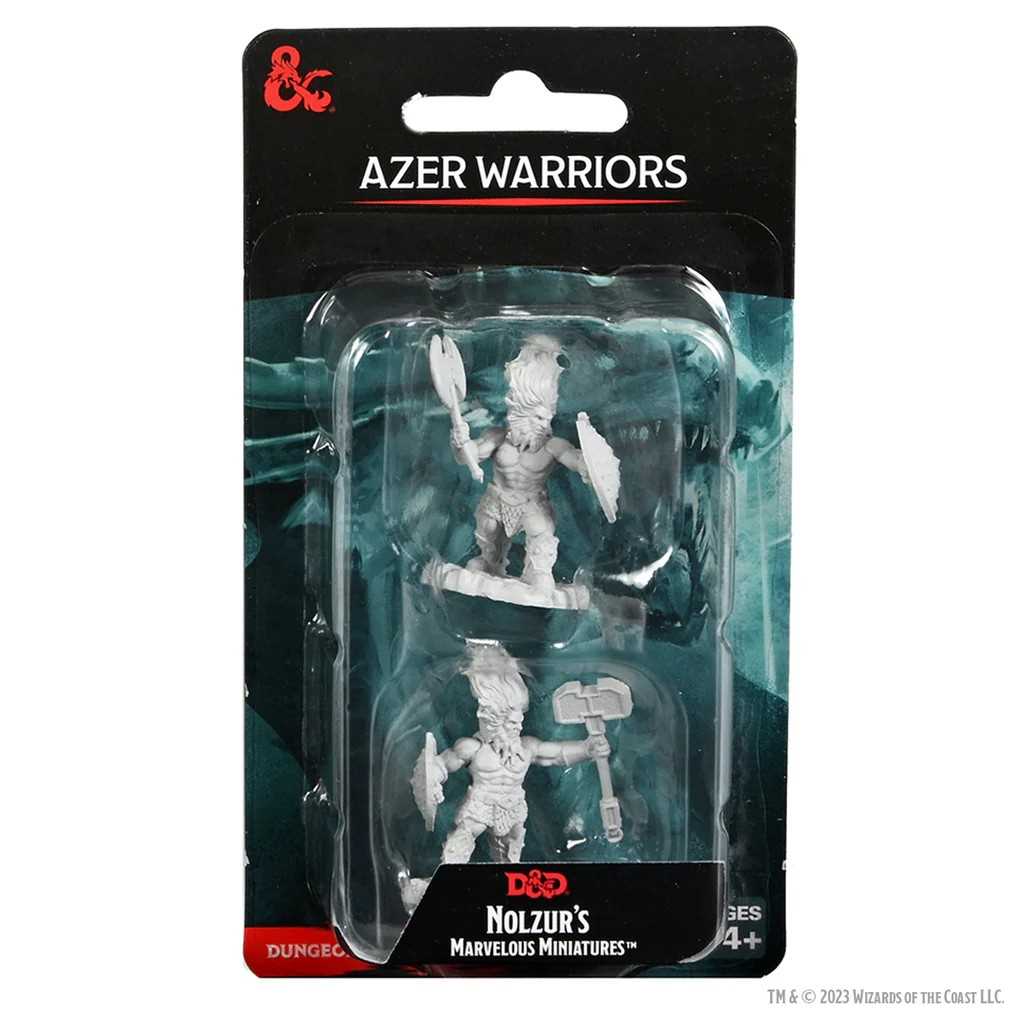D&D Nolzur's Marvelous Miniatures: Azer Warriors