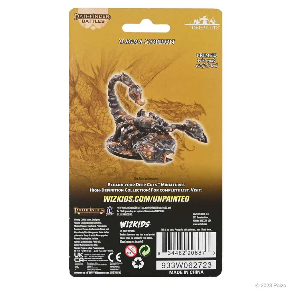 Pathfinder Deep Cuts Miniatures: Magma Scorpion
