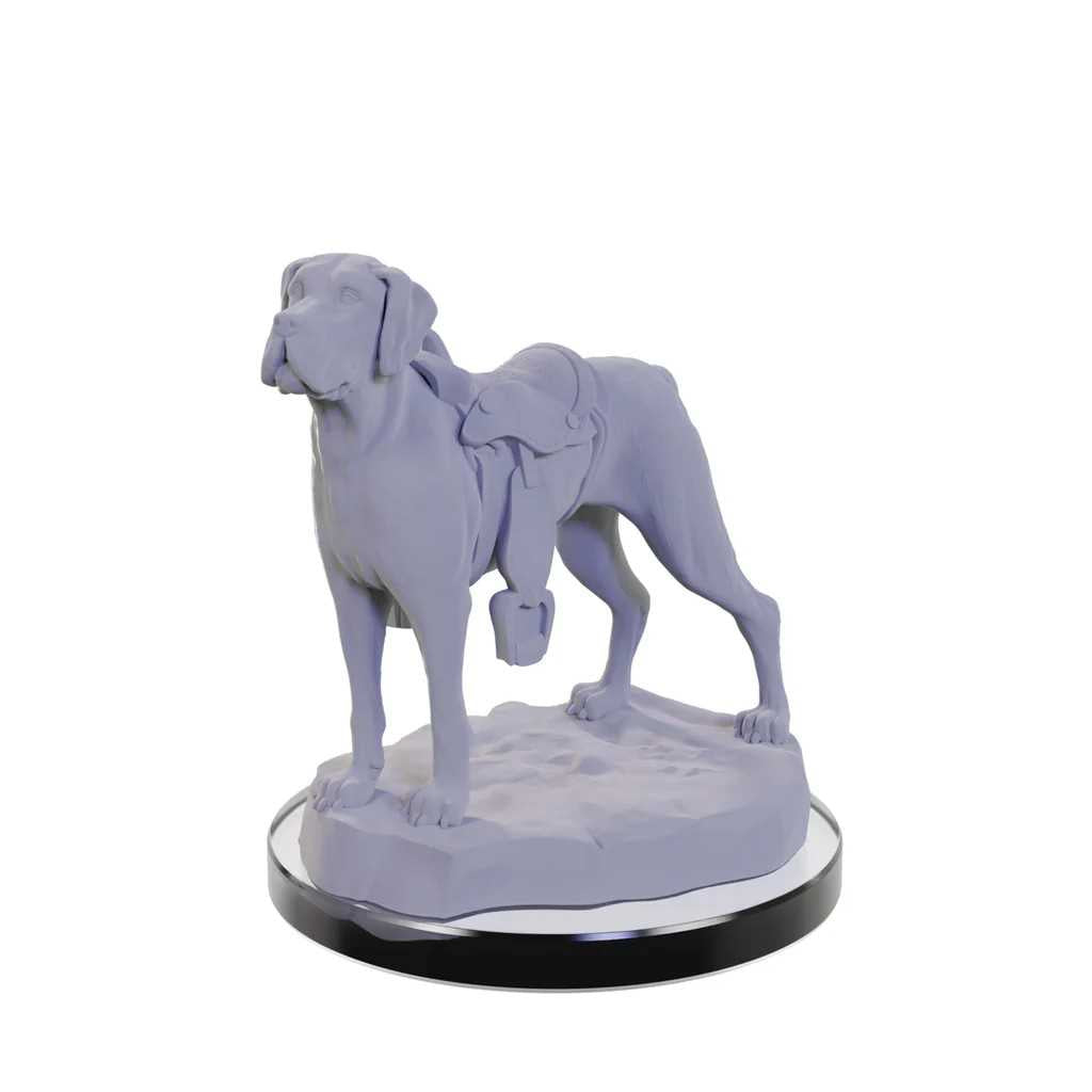WizKids Deep Cuts: Dog Companions Unpainted Miniatures