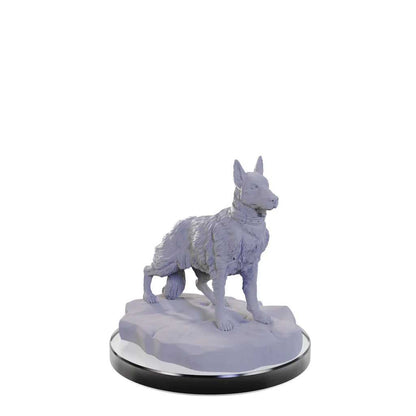 WizKids Deep Cuts: Dog Companions Unpainted Miniatures