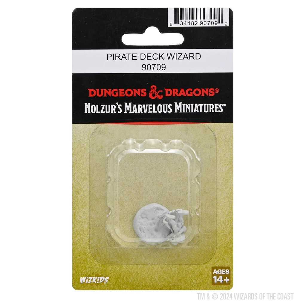 D&D Nolzur's Marvelous Unpainted Miniatures: Pirate Deck Wizard