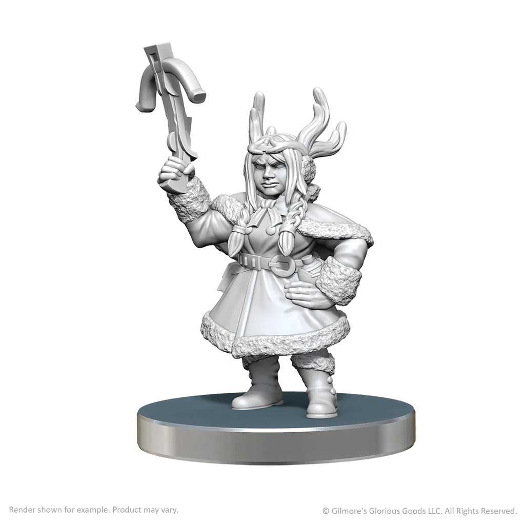 Critical Role Unpainted Miniatures: Veth Brenatto & Nott the Brave