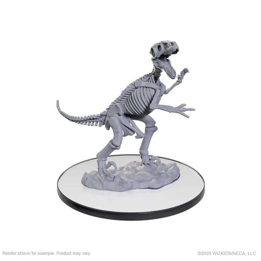 WizKids Deep Cuts Skeletal Raptor Unpainted Miniature
