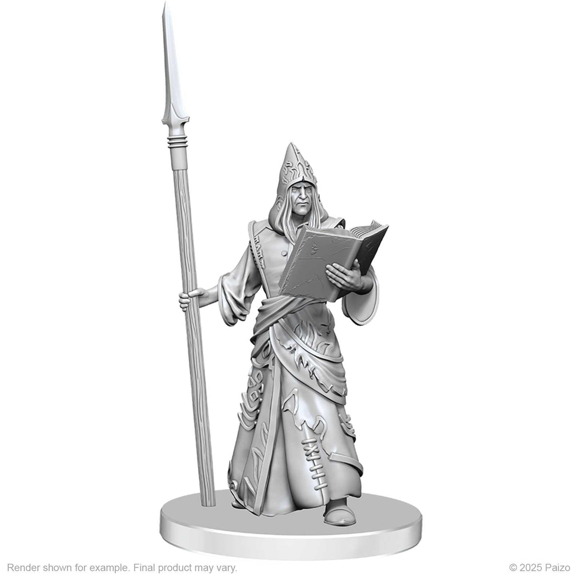Pathfinder Battles Deep Cuts Unpainted Miniatures: Vloriak (Despoiler Demon) & Demonologist