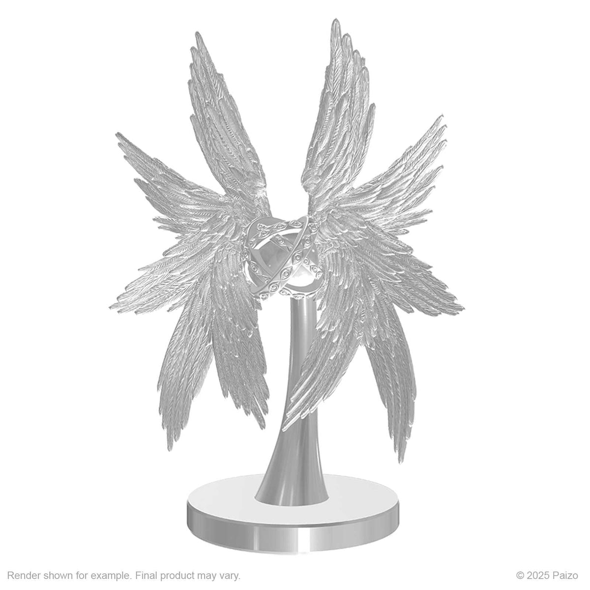 Pathfinder Battles Deep Cuts Unpainted Miniatures: Procyal (Raccoon Agathion) & Zoaem (Ring Archon)