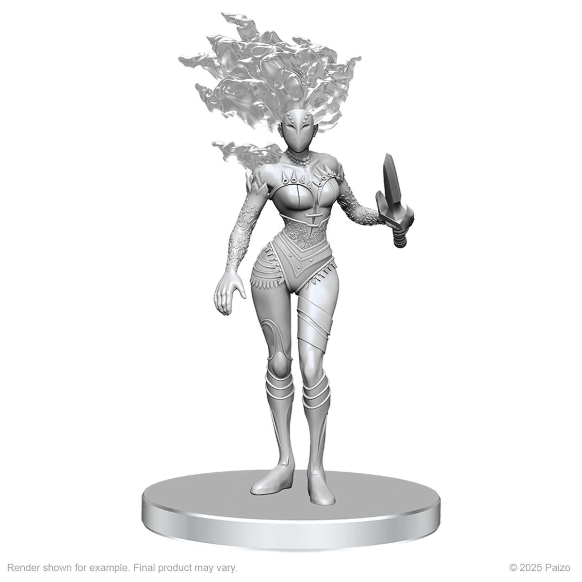 Pathfinder Battles Deep Cuts Gargoyle & Shae Unpainted Miniatures