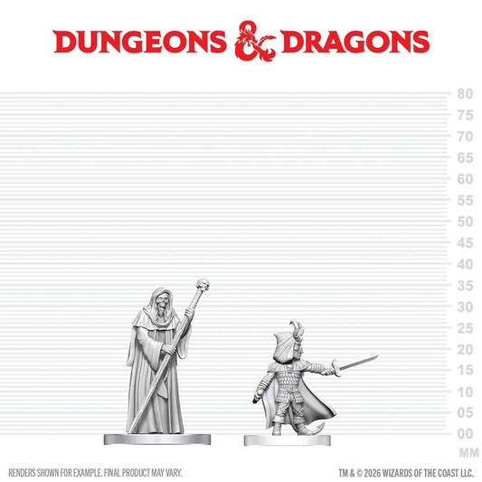 D&D Nolzur's Marvelous Unpainted Miniatures: Cultist of Bhaal & Cultist of Myrkul (W29)