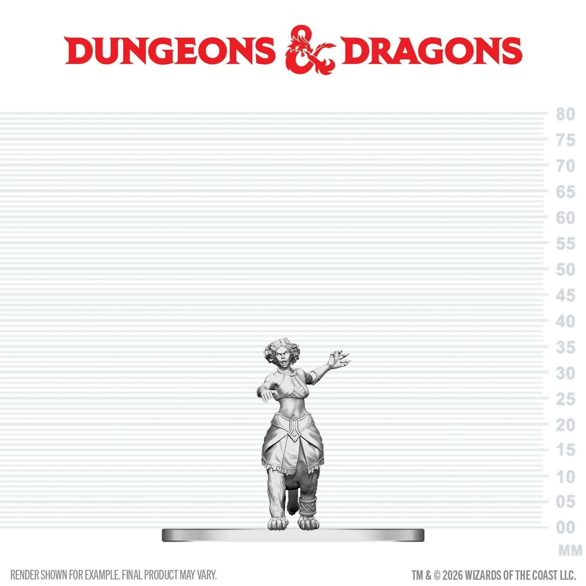 Dungeons & Dragons Lamia Unpainted Miniature