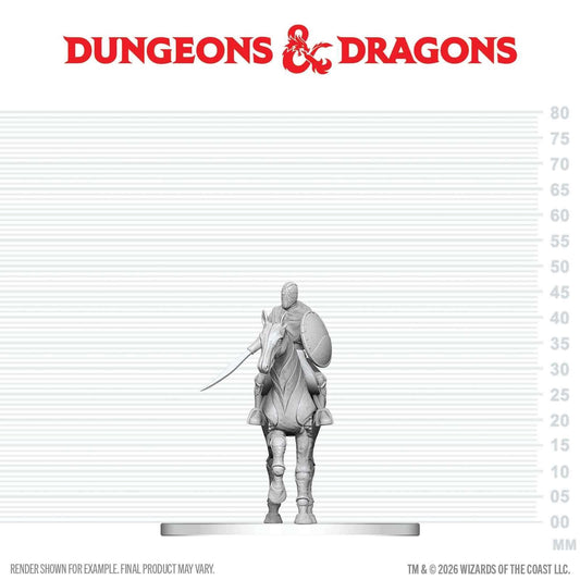 D&D Nolzur’s Marvelous Miniatures Nimblewright Steed with Rider