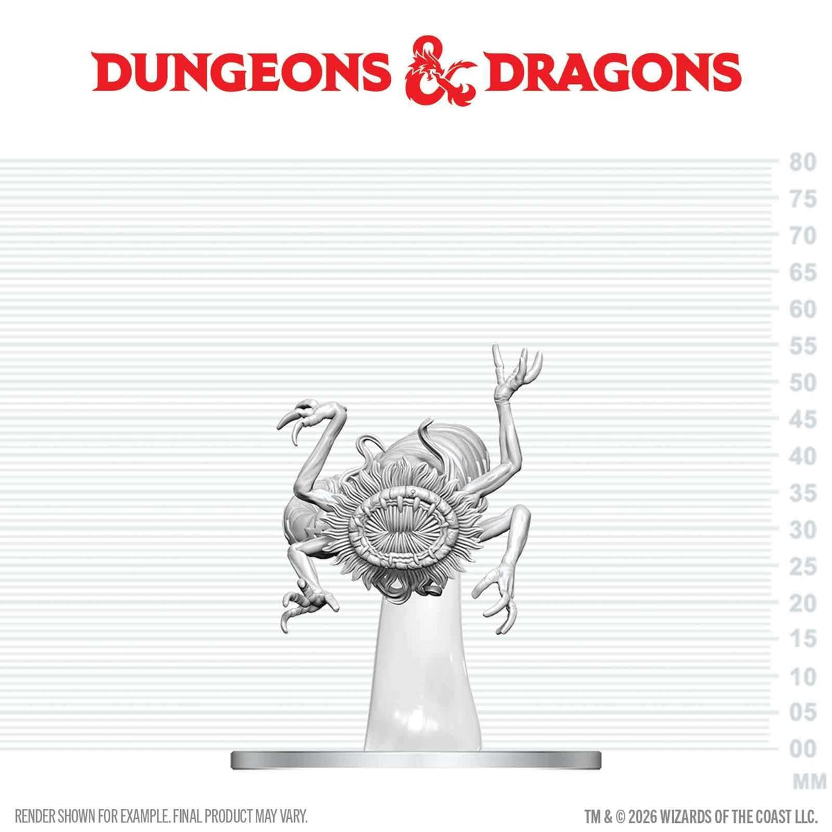 D&D Nolzur's Marvelous Unpainted Miniatures: Phaerimm Agent (W29)