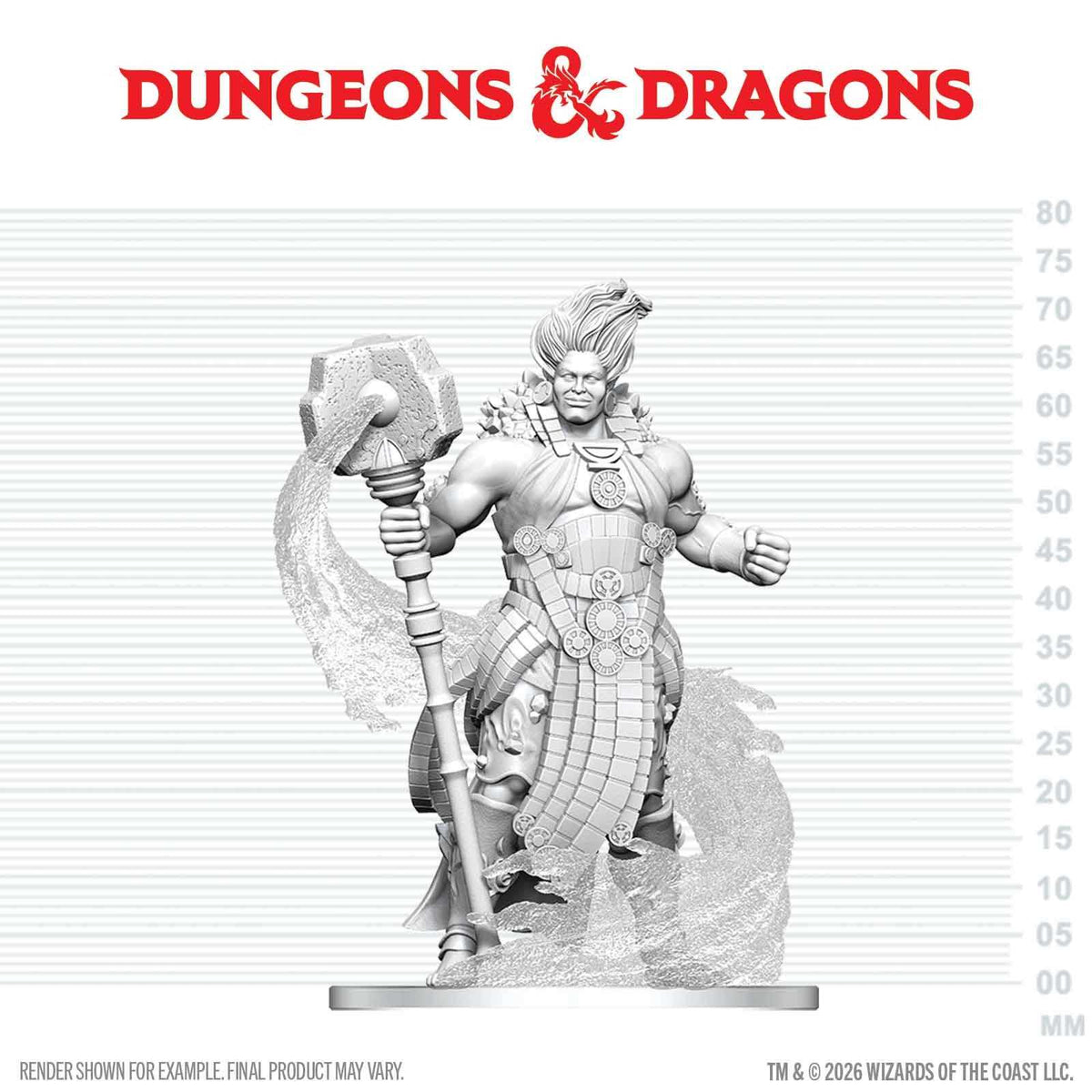 D&D Nolzur’s Marvelous Miniatures Dao Unpainted Miniatures