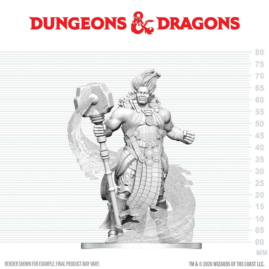 D&D Nolzur’s Marvelous Miniatures Dao Unpainted Miniatures
