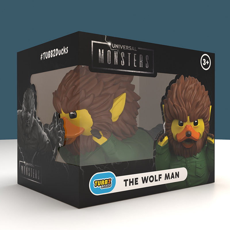 Universal Monsters The Wolf Man TUBBZ Boxed Collectable Duck