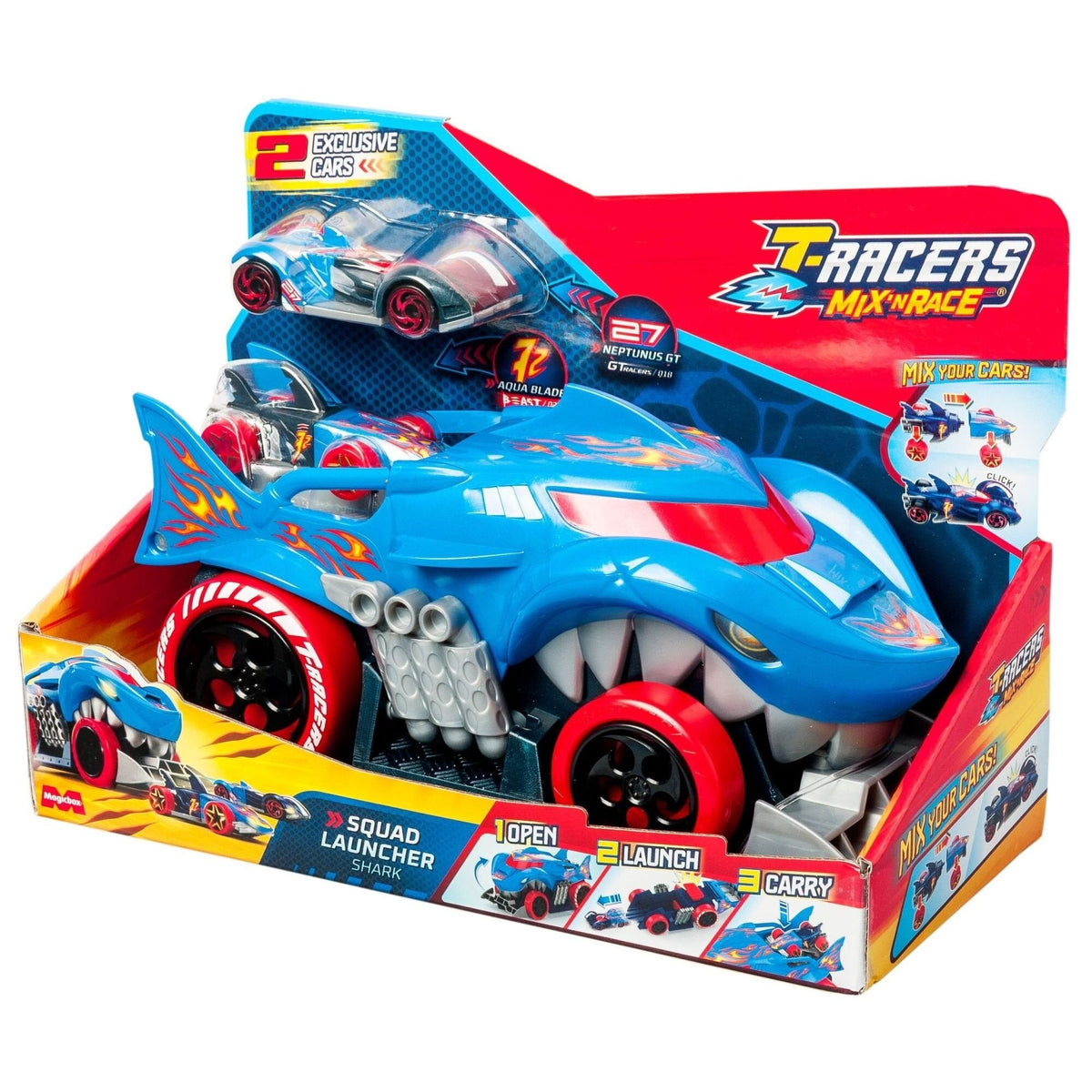T-Racers Shark Squad Launcher Playset