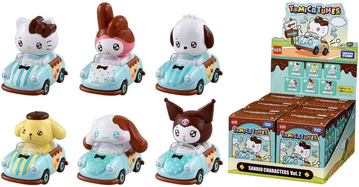 Dream TOMICA TUNES Sanrio Characters Vol. 2 Assortment - One Supplied – X077831
