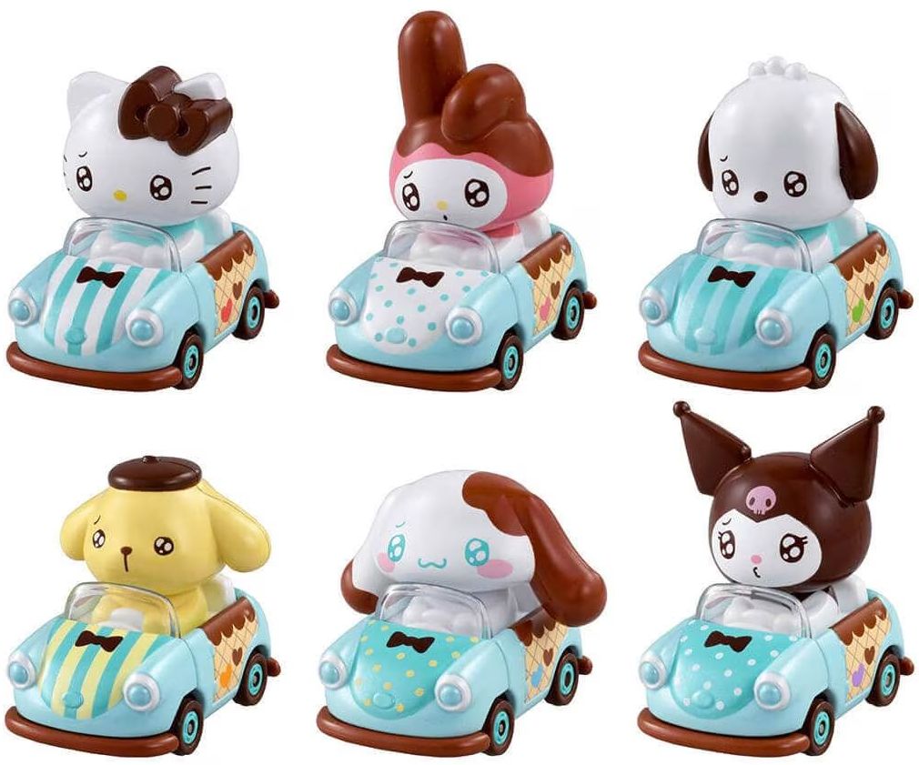 Dream TOMICA TUNES Sanrio Characters Vol. 2 Assortment - One Supplied – X077831a