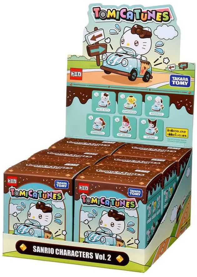 Dream TOMICA TUNES Sanrio Characters Vol. 2 Assortment - One Supplied – X077831b
