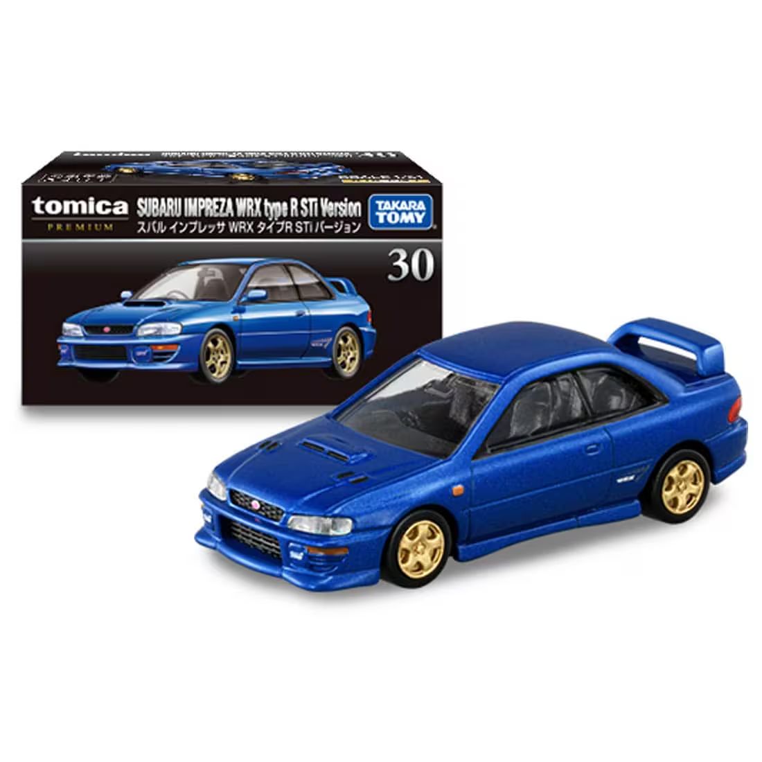 Tomica Premium No. 30 Subaru Impreza WRX Type R STi Version – X270751b