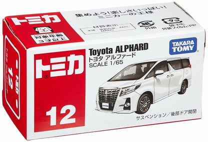 TOMICA No. 12 Toyota Alphard – X824848b