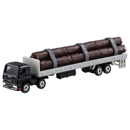 TOMICA No.125 Isuzu Giga Wood Transporter – X879541a