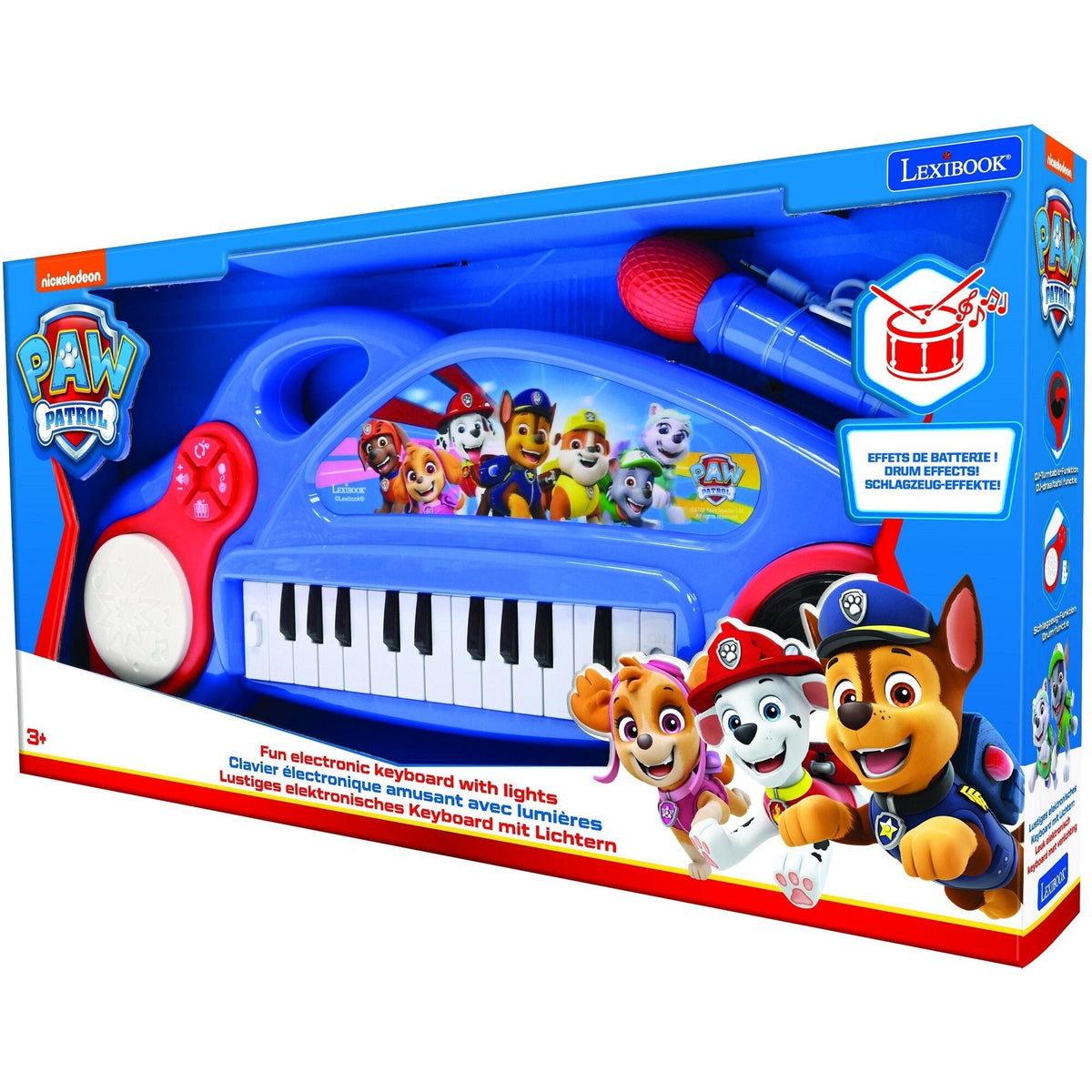 Lexibook Paw Patrol Electronic Keyboard with Microphone and Lights