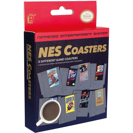 Nintendo NES Cartridge Coasters 8 Pack