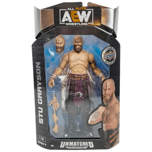 All Elite Wrestling AEW Figure- Unmatched Collection- Series 3- Stu Grayson 191726415367