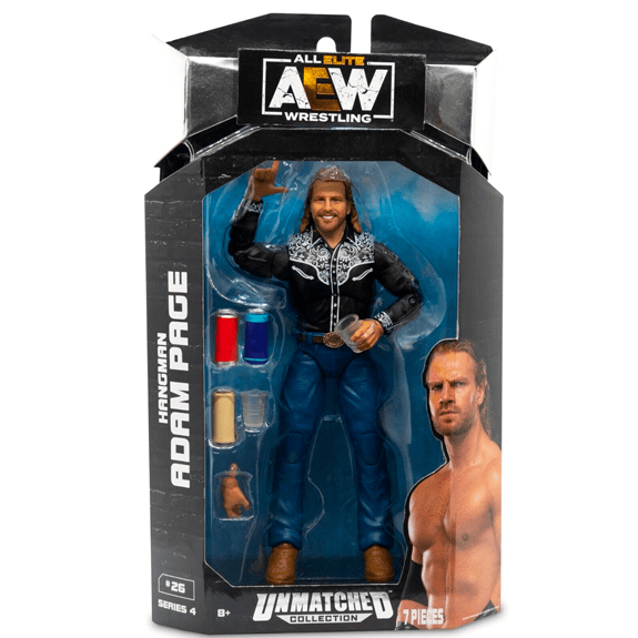 All Elite Wrestling AEW Figure- Unmatched Collection- Series 4- Hangman Adam Page 191726431282