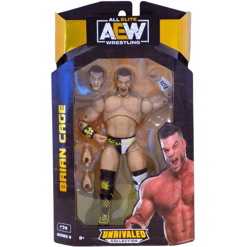 All Elite Wrestling AEW Figure- Unmatched Collection- Series 9 - Brian Cage 191726430872