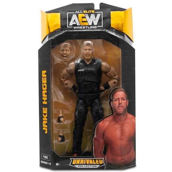 All Elite Wrestling AEW Figure- Unrivaled Collection- Series 10- Jake Hager 191726430957