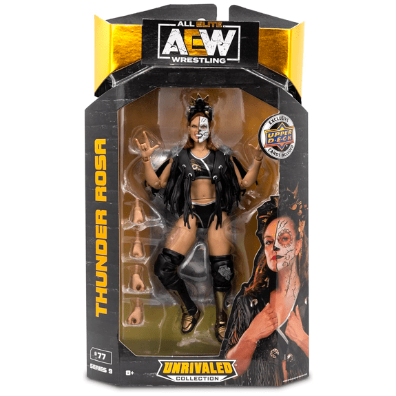 All Elite Wrestling AEW Figure- Unrivaled Collection- Series 9- Thunder Rosa 191726430902