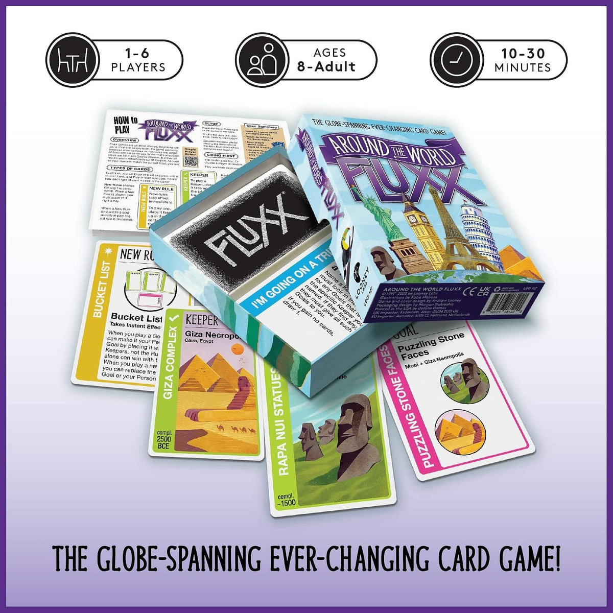 Around the World: Fluxx 850023181220