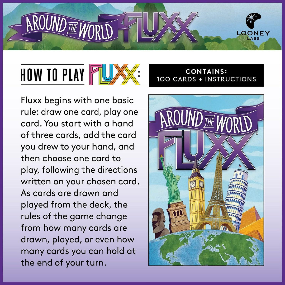 Around the World: Fluxx 850023181220
