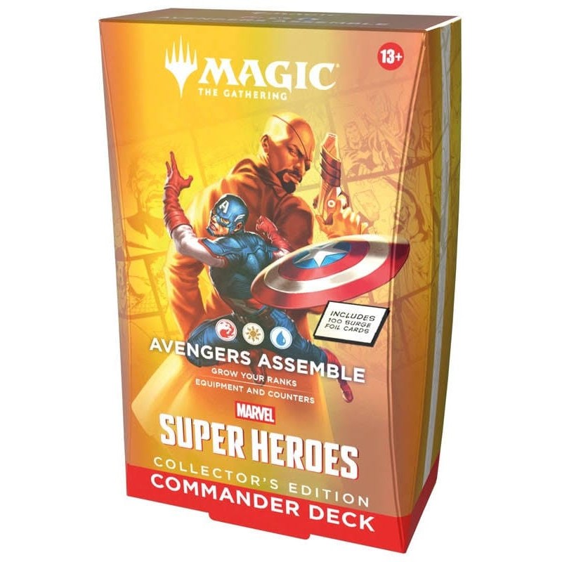 Magic: The Gathering: Marvel Super Heroes Collector Commander Deck (Choose Your Deck) 195166319803