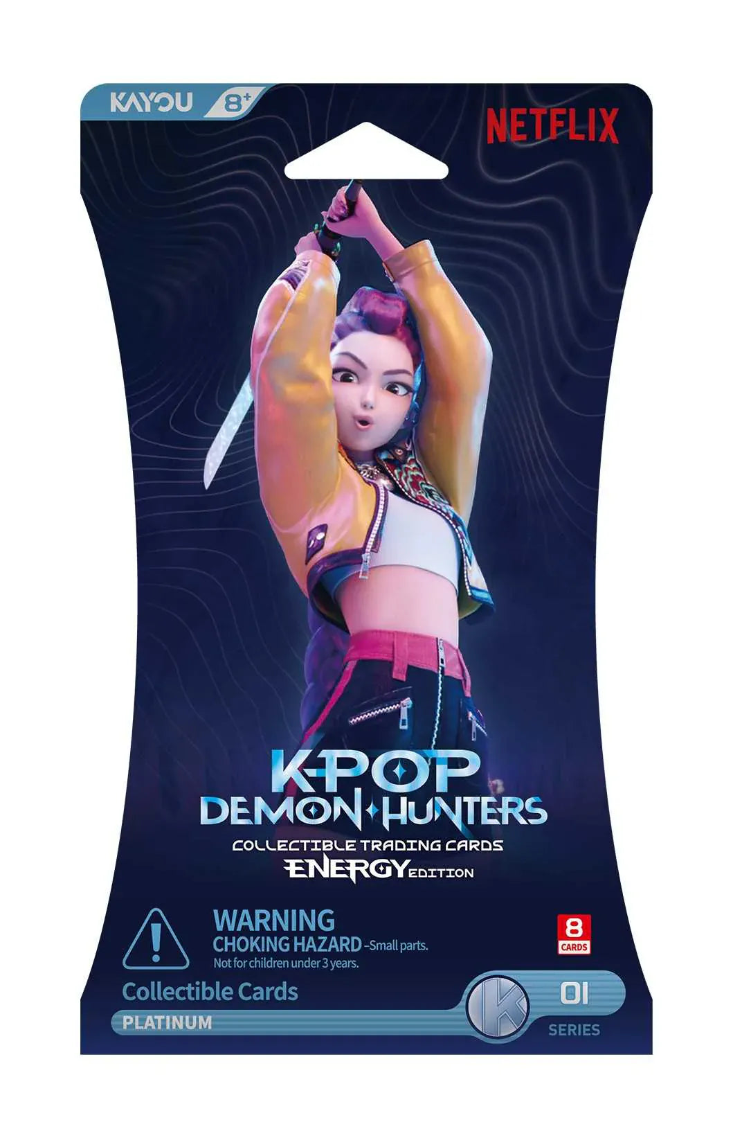 KPop Demon Hunters-Collectible Trading Cards-Energy Edition Sleeved-001-EMEA-Series 1-A 6937187415614