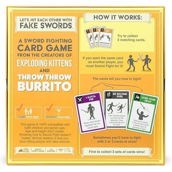 Let's Hit Each Other With Fake Swords (Small Box) 810083044392