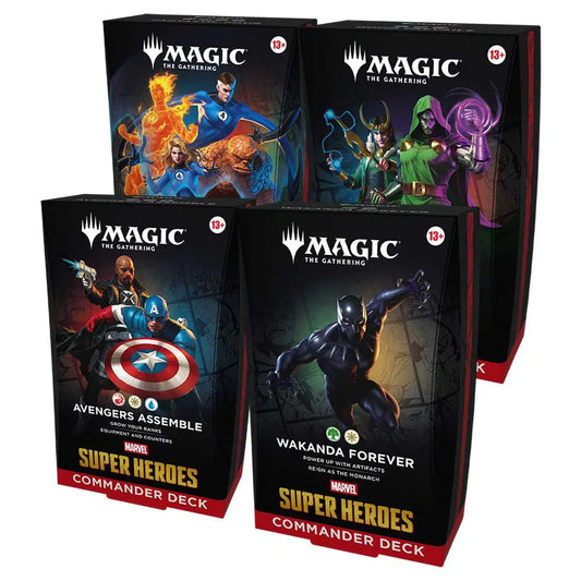 Magic: The Gathering: Marvel Super Heroes Commander Deck (Choose Your Deck)