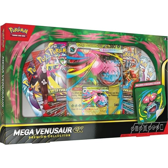 Pokémon TCG: Mega Venusaur ex Premium Collection 0196214134522